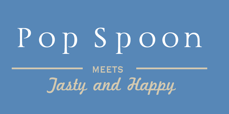 Pop Spoon | 離乳食・キッズ食の料理教室　栄養士 熊谷しのぶ・札幌 ロゴ